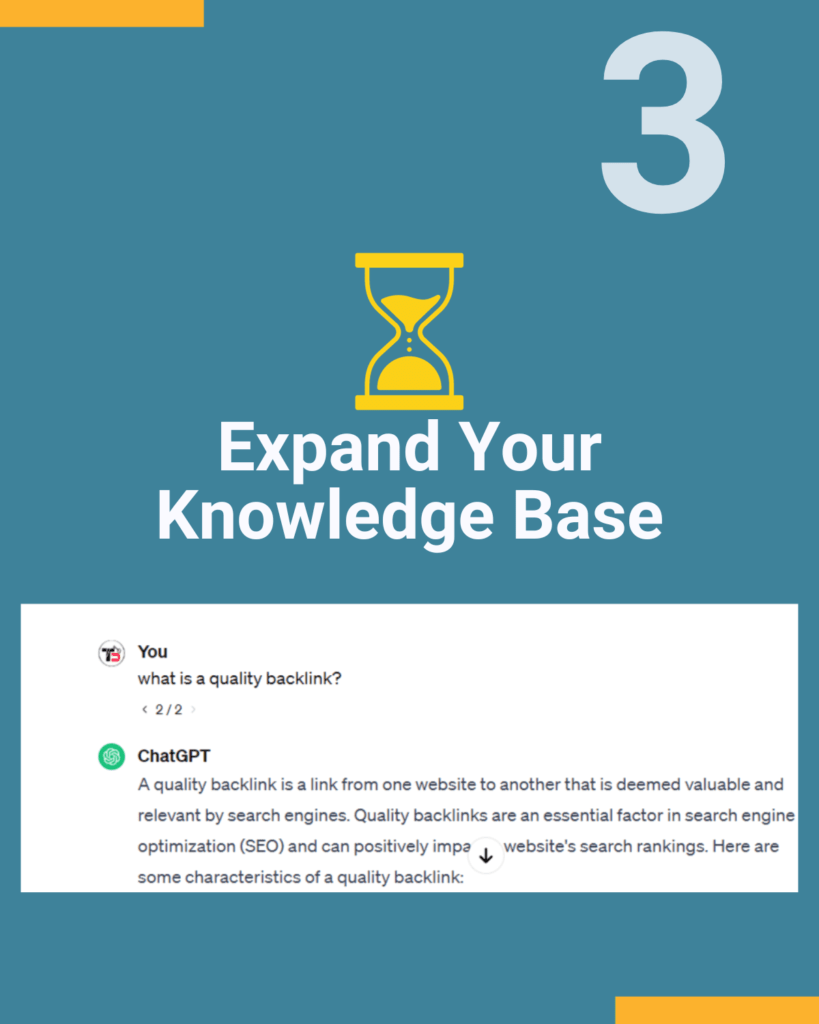 Expand Your Knowledge Base