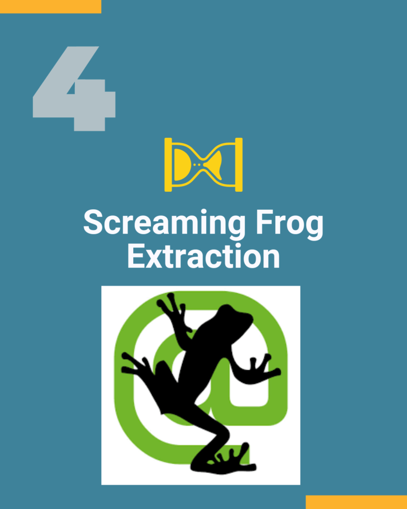 Screaming Frog Extraction